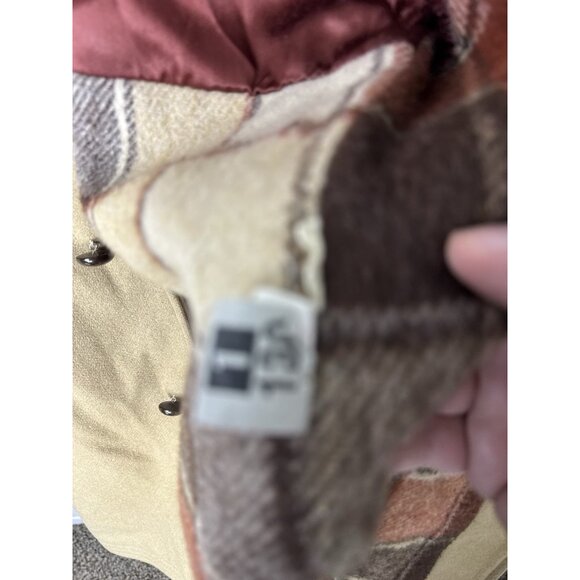 Vintage HBC The Bay 70s Wool Car Coat 42 Camel Western Yoke Made in Canada - Picture 10 of 10